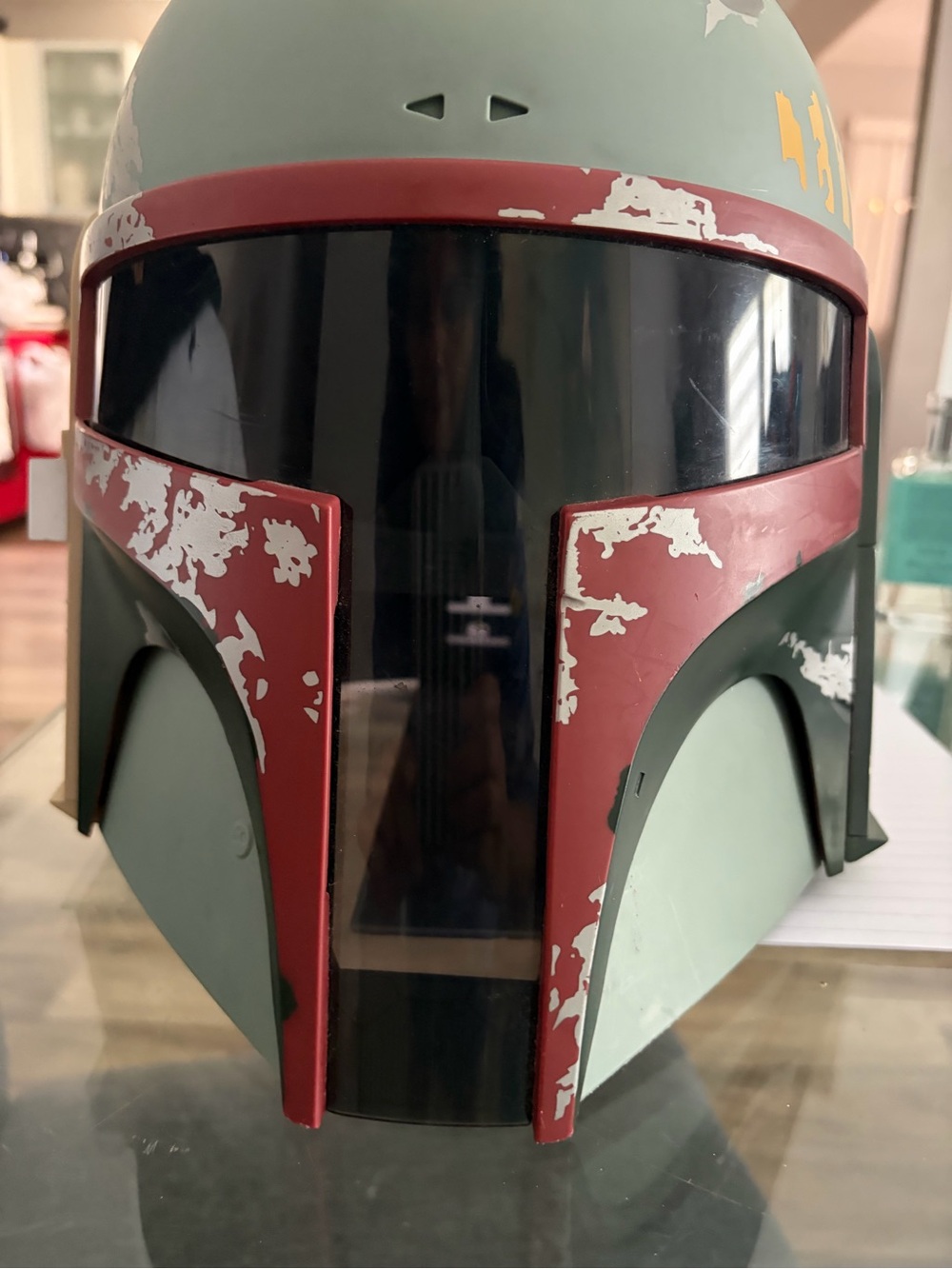 Star Wars Mandalorian Boba Fett Helmet 2009 LFL Hasbro